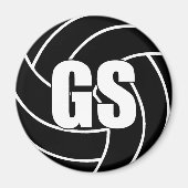 Netball Goal Shooter Magneet (Voorkant)