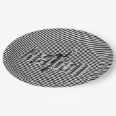 Netball het spel, papieren Borden Papieren Bordje (Gekanteld)