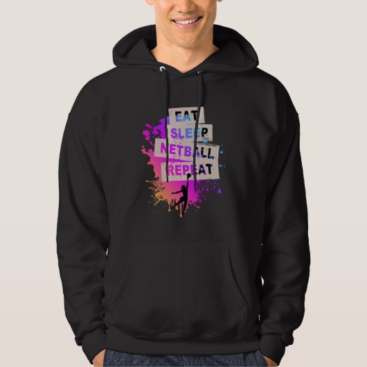 Netball Hoodie (Voorkant)