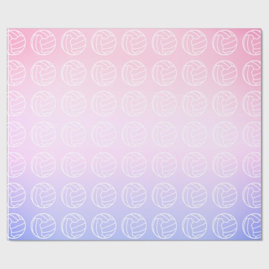 Netball-ontwerp van de standaard cadeaupapier (Vlak)