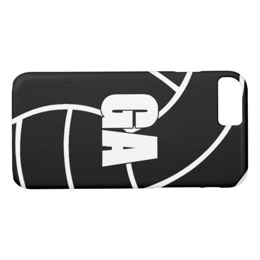 Netball Position GA, Goal Attack Case-Mate iPhone Case (Achterkant (Horizontaal))