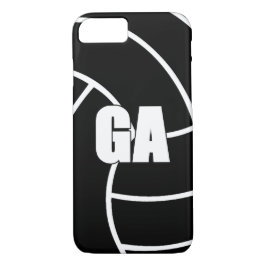 Netball Position GA, Goal Attack iPhone 8/7 Hoesje