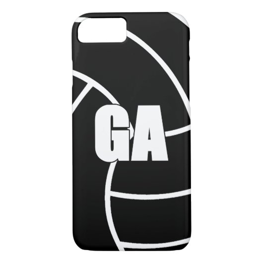 Netball Position GA, Goal Attack Case-Mate iPhone Case (Achterkant)