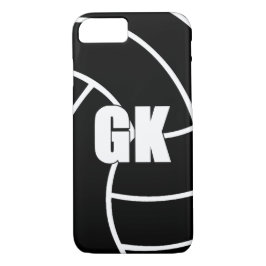Netball Position GK, Goal Keeper iPhone 8/7 Hoesje