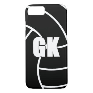 Netball Position GK, Goal Keeper iPhone 8/7 Hoesje
