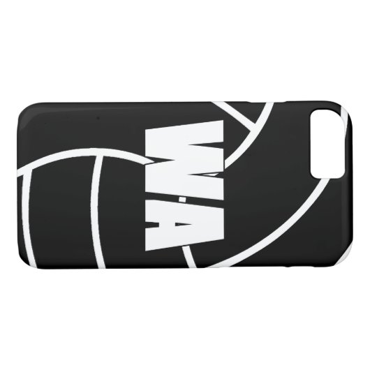Netball Position WA, Wing Attack Case-Mate iPhone Case (Achterkant (Horizontaal))