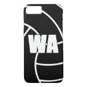 Netball Position WA, Wing Attack Case-Mate iPhone Case (Achterkant)