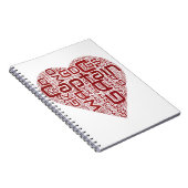 Netball Positioneerontwerp Notitieboek (Rechterzijde)