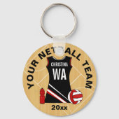  netball sleutelhanger (Voorkant)