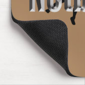 Netball speler en dimensionale naam, muismat (Hoek)