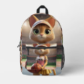 Netball Stars: The Feline All-Star Edition! Bedrukte Rugzak (Voorkant)