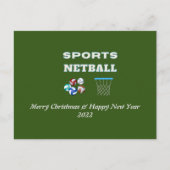 Netball Wenskaart 2022 Briefkaart (Voorkant)