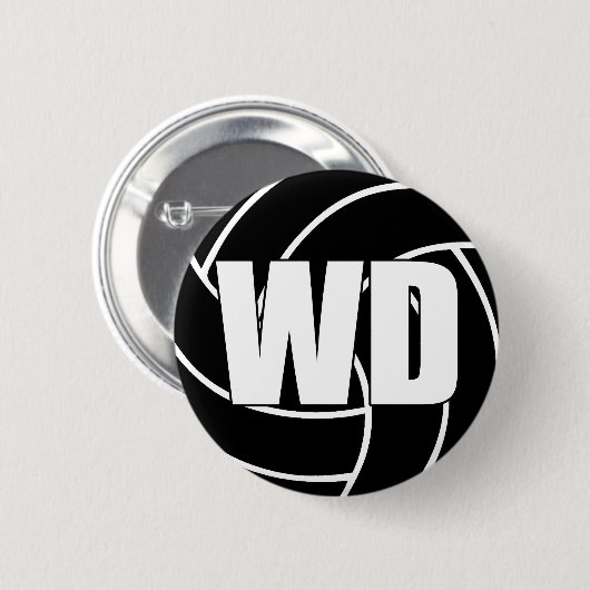 Netball Wing Defence WD Ronde Button 5,7 Cm (Voorkant /achterkant)