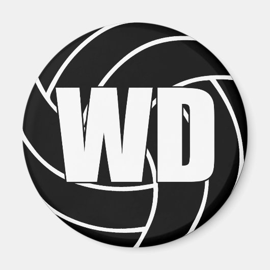 Netball Wing Defense Magneet (Voorkant)