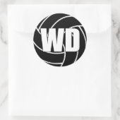 Netball Wing Defense, WD, Netball Team Stickers (Tas)