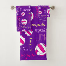 Netballen sporten roze paarse witte douanenaam