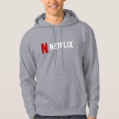 Netflix Logo T-Shirt – Bold Red 'N' Streaming Fan (Voorkant)