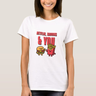 Netflix, Snacks, & Jij Relatie Doel T-shirt