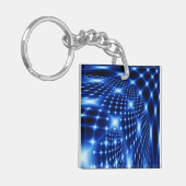 Netfractaal gloeiend sleutelhanger (Voorkant Links)