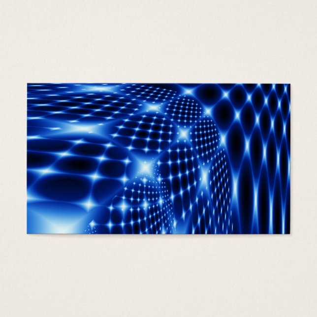 Netfractaal gloeiend visitekaartjes (Voorkant)
