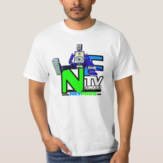 NetFreq-Shirt T-shirt (Voorkant)