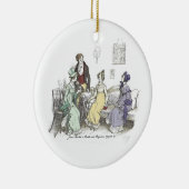 Netherfield Ball Invitation - Pride & Prejudice Keramisch Ornament (Rechts)