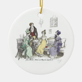 Netherfield Ball Invitation - Pride & Prejudice Keramisch Ornament