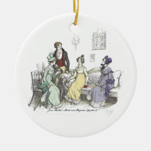 Netherfield Ball Invitation - Pride & Prejudice Keramisch Ornament