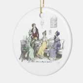 Netherfield Ball Invitation - Pride & Prejudice Keramisch Ornament (Links)