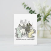 Netherfield Notes - Jane Austen Pride & Prejudice Briefkaart (Staand voorkant)