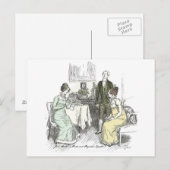 Netherfield Notes - Jane Austen Pride & Prejudice Briefkaart (Voorkant / Achterkant)