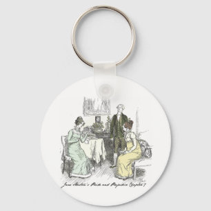 Netherfield Notes - Jane Austen Pride & Prejudice Sleutelhanger
