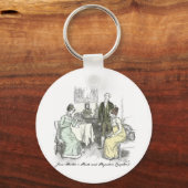 Netherfield Notes - Jane Austen Pride & Prejudice Sleutelhanger (Voorkant)