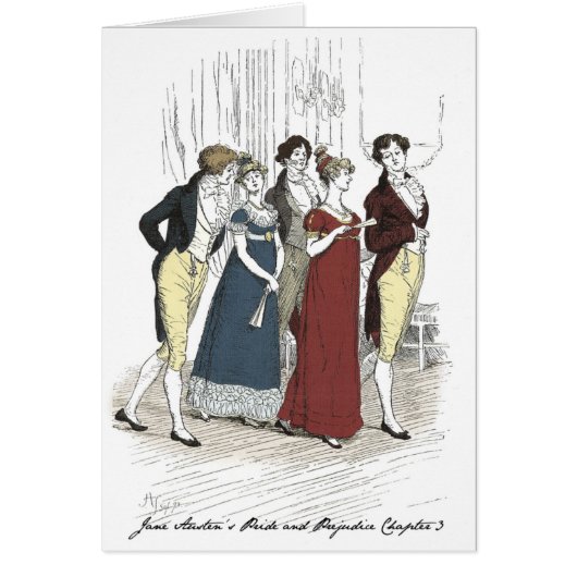 Netherfield Party Arrives - Pride & Prejudice (Voorkant)