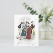 Netherfield Party Arrives - Pride & Prejudice Briefkaart (Staand voorkant)