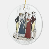 Netherfield Party Arrives - Pride & Prejudice Keramisch Ornament (Links)