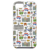 Netherland Doodle Pattern Case-Mate iPhone Case (Achterkant)