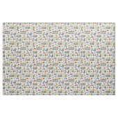 Netherland Doodle Pattern Stof (Fat Quarter)