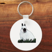 Netherland Dwarf Sleutelhanger (Voorkant)