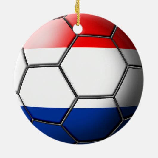 Netherland Soccer Ornament (Achterkant)