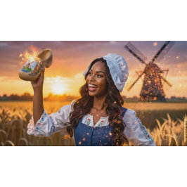 NETHERLANDS - DUTCH CANVAS AFDRUK