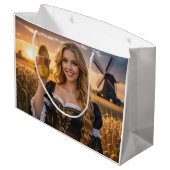 NETHERLANDS - DUTCH GROOT CADEAUZAKJE (Achterkant Gekanteld)