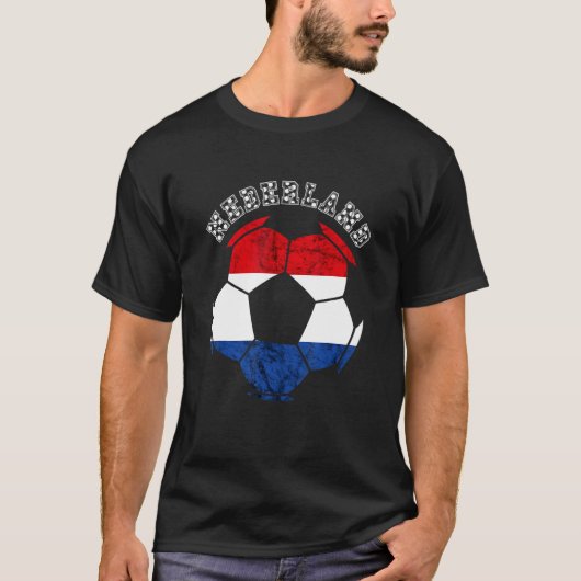 Netherlands Dutch Pride Nederland Dutch Soccer Hol T-shirt (Voorkant)