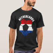 Netherlands Dutch Pride Netherlands Soccer Player T-shirt (Voorkant)