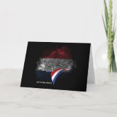 Netherlands flag bedankkaart (Voorkant)