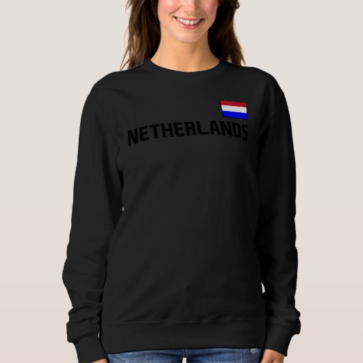 Netherlands Flag Dutch Pride Nederland Internatie Trui (Voorkant)
