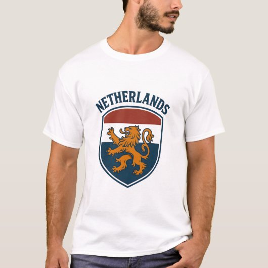Netherlands Flag Dutch T-shirt (Voorkant)