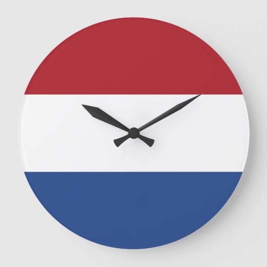 Netherlands Flag Grote Klok (Voorkant)