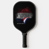 Netherlands flag pickleball paddle (Voorkant)