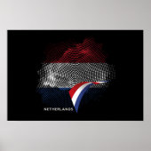 Netherlands flag poster (Voorkant)